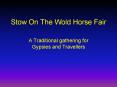 Stow On The Wold Horse Fair PowerPoint PPT Presentation