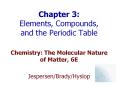 Chapter 3: Elements, Compounds, and the Periodic Table PowerPoint PPT Presentation