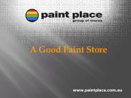 Finding A Good Paint Store