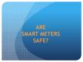 ARE SMART METERS SAFE?