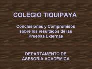 COLEGIO TIQUIPAYA