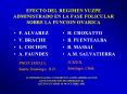 EFECTO DEL REGIMEN YUZPE ADMINISTRADO EN LA FASE FOLICULAR SOBRE LA FUNCION OVARICA PowerPoint PPT Presentation