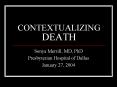 CONTEXTUALIZING DEATH PowerPoint PPT Presentation