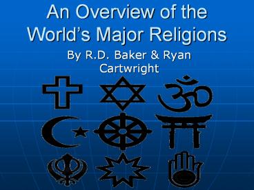 An Overview of the World