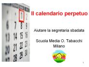 Il calendario perpetuo