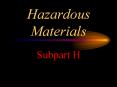 Hazardous Materials PowerPoint PPT Presentation