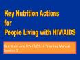 HIV/AIDS AND NUTRITION:  An Update On Current Knowledge PowerPoint PPT Presentation