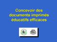 Concevoir des documents imprim PowerPoint PPT Presentation