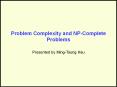 Problem Complexity and NP-Complete Problems PowerPoint PPT Presentation