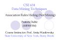CSE 634 Data Mining Techniques PowerPoint PPT Presentation