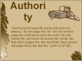 A Study of Authority PowerPoint PPT Presentation