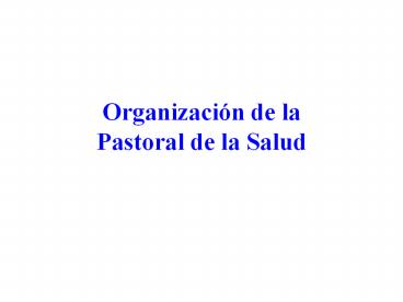 Organizaci