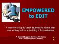 EMPOWERED to EDIT PowerPoint PPT Presentation
