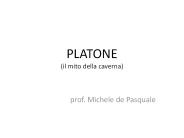 PLATONE (il mito della caverna)