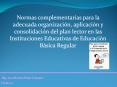 Normas complementarias para la adecuada organizaci PowerPoint PPT Presentation