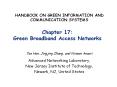 Chapter 17: Green Broadband Access Networks PowerPoint PPT Presentation