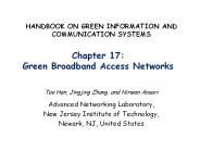 Chapter 17: Green Broadband Access Networks