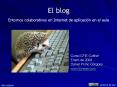El blog PowerPoint PPT Presentation