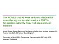 The MONET trial 96 week analysis: darunavir/r monotherapy versus darunavir/r   2NRTIs, for patients with HIV RNA < 50 copies/mL at baseline PowerPoint PPT Presentation