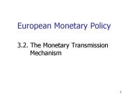 European Monetary Policy