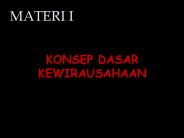 MATERI I