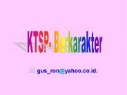 KTSP- Berkarakter