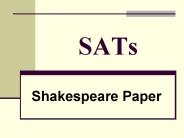 SATs