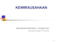 KEWIRAUSAHAAN