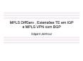 MPLS DiffServ , Extens PowerPoint PPT Presentation