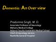 Dementia: PowerPoint PPT Presentation