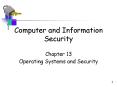 Computer and Information Security PowerPoint PPT Presentation