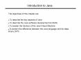 Introduction to Java PowerPoint PPT Presentation