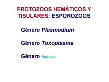 PROTOZOOS HEM
