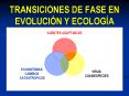 TRANSICIONES DE FASE EN EVOLUCI PowerPoint PPT Presentation