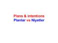 Plans PowerPoint PPT Presentation