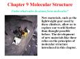 Chapter 9 Molecular Structure PowerPoint PPT Presentation