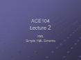 ACE104 Lecture 2 PowerPoint PPT Presentation
