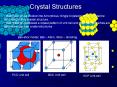 Crystal Structures PowerPoint PPT Presentation