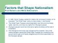 Factors that Shape Nationalism First Nations and Metis Nationalism PowerPoint PPT Presentation