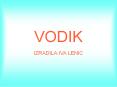 VODIK PowerPoint PPT Presentation