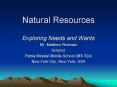Natural Resources PowerPoint PPT Presentation