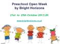 Preschool Open Week in the UK on 21 to 25 October, 2013 - Brighthorizons.co.uk PowerPoint PPT Presentation