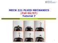 MECH 221 FLUID MECHANICS (Fall 06/07) Tutorial 7 PowerPoint PPT Presentation