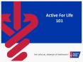 Active For Life 101 PowerPoint PPT Presentation