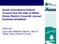 South Oxfordshire District Council and the Vale of White Horse District Councils PowerPoint PPT Presentation