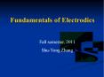Fundamentals of Electrodics PowerPoint PPT Presentation