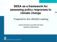 SEEA as a framework for assessing policy responses to climate change PowerPoint PPT Presentation
