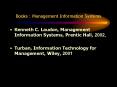 Books : Management Information Systems PowerPoint PPT Presentation