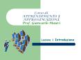 Corso di APPRENDIMENTO E APPROSSIMAZIONE Prof. Giancarlo Mauri PowerPoint PPT Presentation