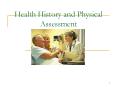 Health History and Physical Assessment PowerPoint PPT Presentation